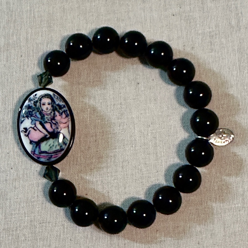 Tarina Tarantino Alice and the Pig Baby Bracelet